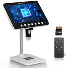 Microscópio WINWEND 7" LCD 1080P 1200X 32GB 8 luzes LED