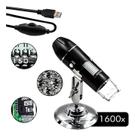 Microscópio Zoom 1600x Cam 2.0 Mp Profissional Digital Usb