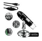 Microscópio Zoom 1600x Cam 2.0 Mp Profissional Digital Usb