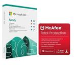 Microsoft Office 365 Family com McAfee Total Protection Para 5 dispositivos