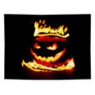 Microtecido de parede de abóbora de Halloween para tapeçaria 150x130cm