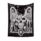 Microtecido de parede de esqueleto de tapeçaria de Halloween 150x130cm