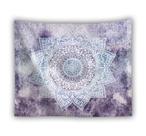 Microtecido de parede de flores de tapeçaria Mandala 150x150cm Microtecido de parede de flores de tapeçaria Mandala 150x150cm
