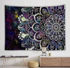 Microtecido de parede de flores de tapeçaria Mandala 150x150cm Microtecido de parede de flores de tapeçaria Mandala 150x150cm