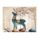 Microtecido de parede Tapeçaria Animal Elk 150x130cm para quarto Microtecido de parede Tapeçaria Animal Elk 150x130cm para quarto