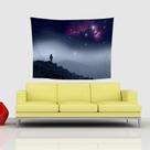 Microtecido de parede Tapeçaria Landscape Starry Sky 150x100cm Microtecido de parede Tapeçaria Landscape Starry Sky 150x100cm