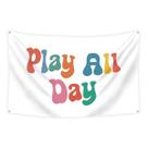 Microtecido estético de parede Tapestry Play All Day 150x90cm