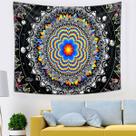 Microtecido floral de tapeçaria de parede Mandala 150x130cm