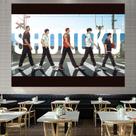 Microtecido Tapestry Slams Dunks Wall Aesthetic 150x110cm Microtecido Tapestry Slams Dunks Wall Aesthetic 150x110cm