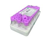 Microtubo Edta K2 Mini Tubo De Coleta Tubo Roxo C/50 Unidades