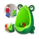 Mictório Pinico Troninho Infantil Menino Bebe Sapinho Sapo Verde