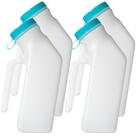 Mictório portátil MedVance Mictórios para homens de 1000 ml (pacote com 4)