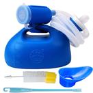 Mictório portátil Testyu 2000ml para homens e mulheres azul