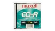 Midia virgem cdrw maxell 700 mb 80 min 1x4x