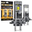 MIFMIA Bombillas LED H7 36000LM 6500K Blanco Frío Paquete de 2