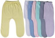 Mijão Bebe - Com Pé (kit C/5) - Liso - Malha 100% Algodão Mijão Bebe - Com Pé (kit C/5) - Liso - Malha 100% Algodão