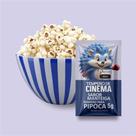 Milho De Pipoca Especial Para Crianças Pote Azul Pipoca 900g + Sachê De Brinde Para Pipoca
