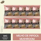Milho De Pipoca Mushroom 5kg Receitas Gourmet Pipocas Doces e Salgadas