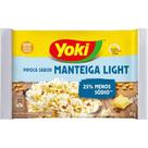 Milho de Pipoca para Micro-Ondas Sabor Manteiga Light Yoki 90g