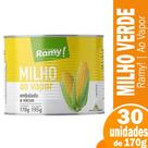 Milho verde ramy ao vapor lata 30x170g