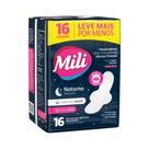 Mili Absorvente Noturno C/ Abas C/16