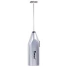 Milk Frother Remeel portátil com batedor de aço inoxidável prateado