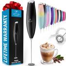 Milk Frother ZULAY KITCHEN Batedor elétrico Milk Boss preto