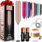 Milk Frother Zulay Kitchen portátil com 2 baterias Duracell