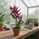 Miltassia Royal Robe - Orquídea Híbrida com Flores Exuberantes
