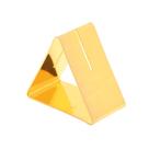 Mimo Style Anel de Guardanapo Nepal Dourado Triangular