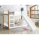 Mine Beliche Infantil Arthur Branco com Escorregador