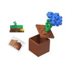 Minecraft Bloom Blocks Flor Azul - Mattel Minecraft Bloom Blocks Flor Azul - Mattel