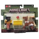 Minecraft Legends Mestre do Estabulo e Makena Cavalo Mattel GTT53
