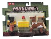 Minecraft - Mestre do Estabulo e Makena Cavalo MATTEL