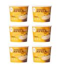 Mingau de Aveia Banana com Canela Sem Glúten, Sem Leite e Vegano - 06 UNIDADES (pronto em 05 minutos)