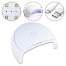 Mini 2C Cabine de Unhas Gel 15 Leds 60W LED UV Portátil Manicure Nail Art Nail Designer Unha de Gel Alongamento de Unhas