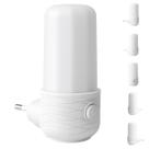 Mini Abajur Automático Com Design Moderno E Luz Quente Ideal Para Decoração E Iluminação Noturna