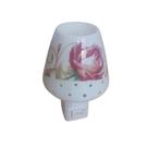 Mini Abajur Bivolt De Tomada Luminária C/ Difusor 2 Estágios