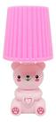 Mini Abajur De Mesa Led Modelo Urso Luminária Noturna Pilha
