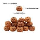 Mini Abóboras De Halloween Em Resina, Decorações Para Jardim De Fadas, Ornamentos Para Casa,