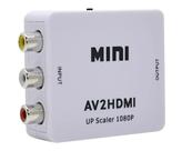 Mini Adaptador Conversor AV Para HDMI - Mini Conversor