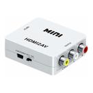 Mini Adaptador Conversor De Hdmi P/ Av Vídeo E Áudio