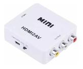 Mini Adaptador Conversor De Hdmi Para Rca Video Composto Av