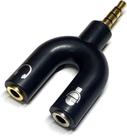Mini Adaptador Y P2 / P3 para Fone e Microfone Headset