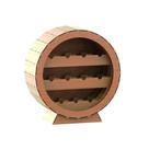 Mini Adega para 11 Garrafas em MDF Cru 6mm 76cm para Vinho Lenobre