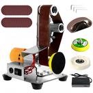 Mini afiador de facas elétrico Benchtop Belt Sander KZU