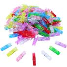 Mini alfinetes de roupa FeFu, 140 peças coloridas para pendurar fotos