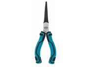 Mini alicate bico longo reto, reforcado, fosfatizado, 5pol., 127mm, 1pc // gross