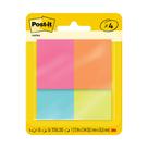 Mini almofadas Post-it Sticky Notes 4x5cm 50 folhas Optimistic