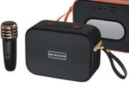 Mini alto-falante bluetooth de karaokê com microfone boombass sem fio M2101. Mini alto-falante bluetooth de karaokê com microfone boombass sem fio M2101.
